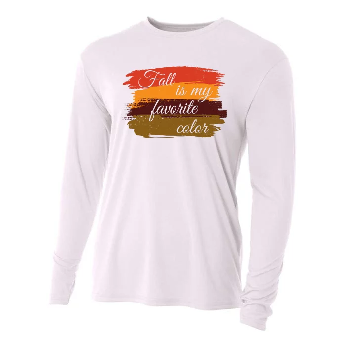 Fall Is My Favorite Color Autumn Season Cooling Performance Long Sleeve Crew