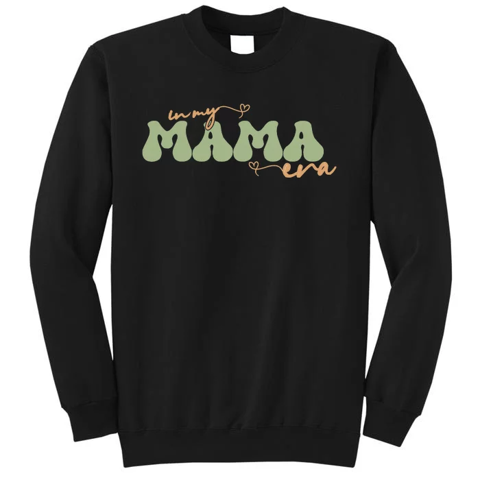 Funny In My Mama Era Lover Groovy Retro Mom Mother's Day Sweatshirt