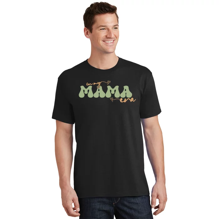 Funny In My Mama Era Lover Groovy Retro Mom Mother's Day T-Shirt