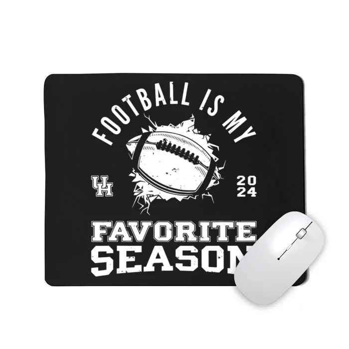 Football Is My Favorite Season Mousepad