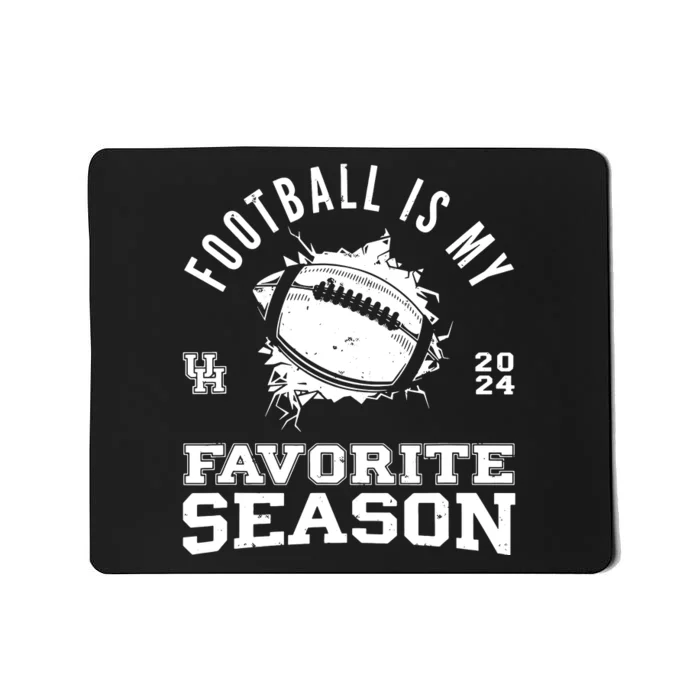 Football Is My Favorite Season Mousepad