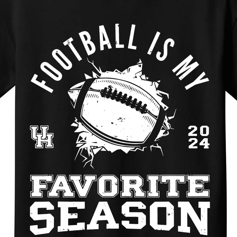 Football Is My Favorite Season Kids T-Shirt