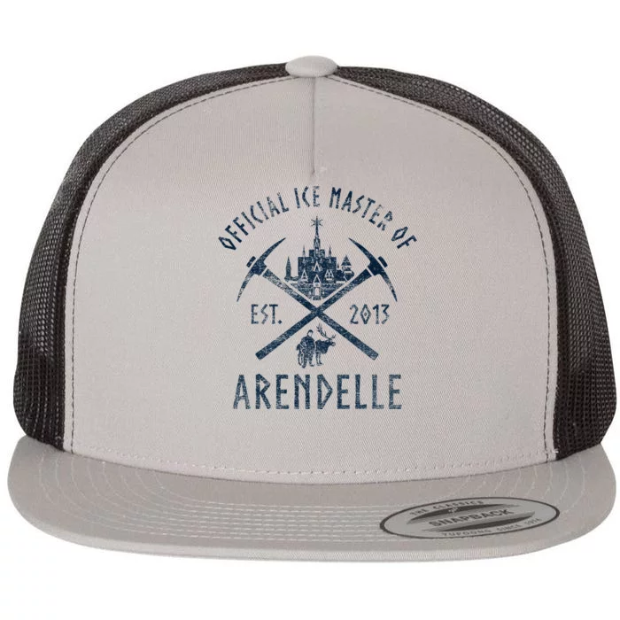 Frozen Ice Master Of Arendelle Est. 2013 Flat Bill Trucker Hat