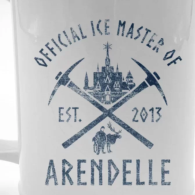 Frozen Ice Master Of Arendelle Est. 2013 Front & Back Beer Stein