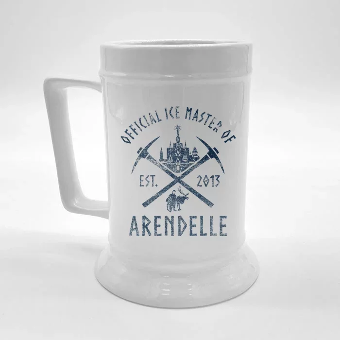 Frozen Ice Master Of Arendelle Est. 2013 Front & Back Beer Stein