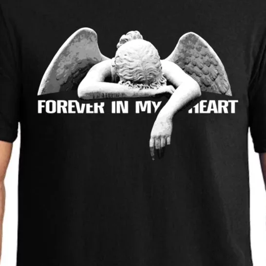 Forever In My Heart Angel Remembrance Honor Your Loved One Great Gift Pajama Set