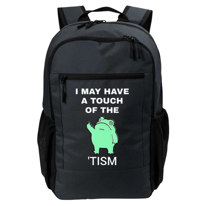 Frog I May Have A Touch Of The Tism Daily Commute Backpack