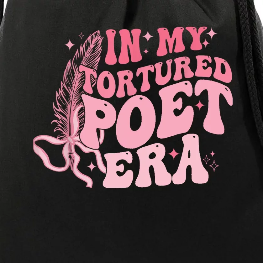 Funny In My Poets Era Drawstring Bag