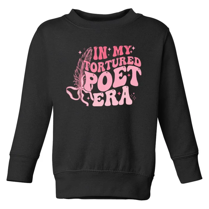 Funny In My Poets Era Toddler Sweatshirt