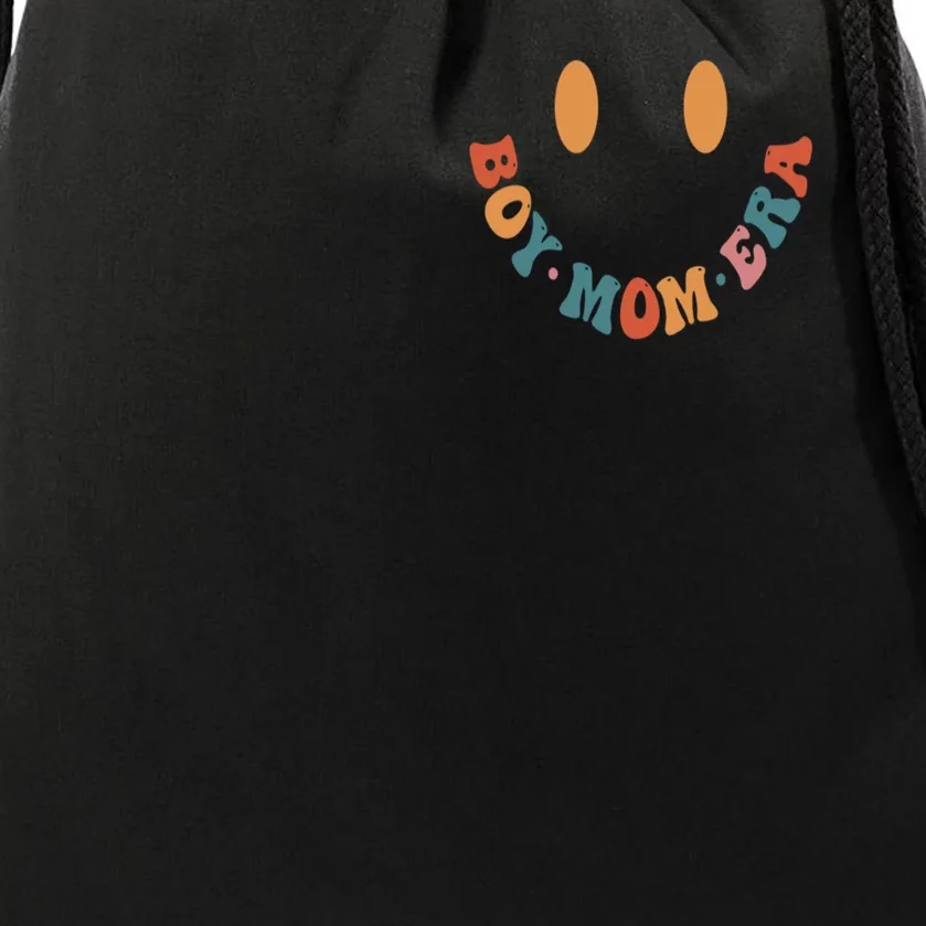 Funny In My Boy Mom Era Drawstring Bag