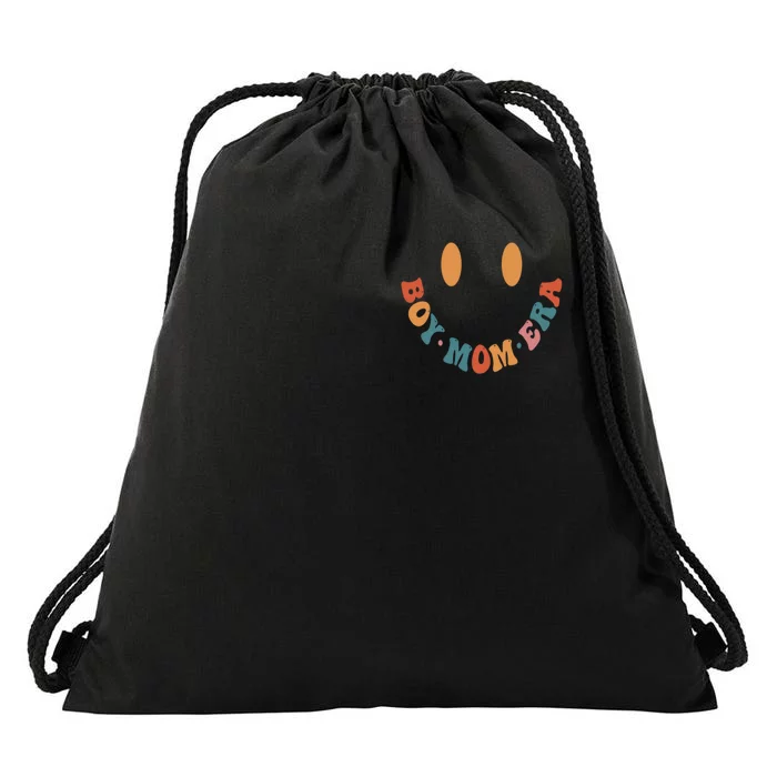 Funny In My Boy Mom Era Drawstring Bag