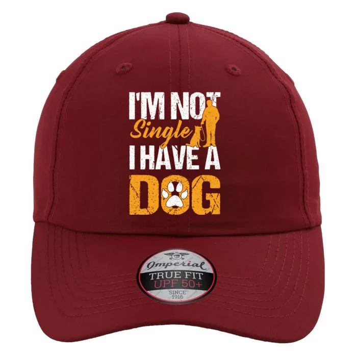 Funny I'm Not Single I Have A Dog The Original Performance Cap