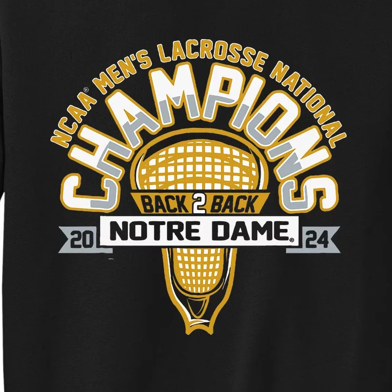 Fighting Irish National Champs Lacrosse Sweatshirt