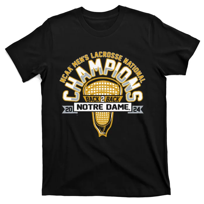 Fighting Irish National Champs Lacrosse T-Shirt