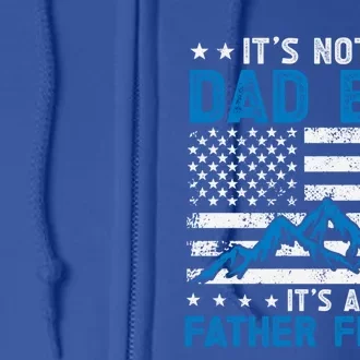 Funny ItS Not A Dad Bod ItS A Father Figure Gift Full Zip Hoodie