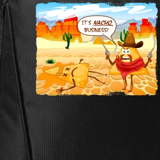 Funny It's Nacho Business City Backpack