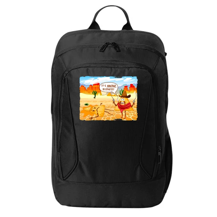 Funny It's Nacho Business City Backpack