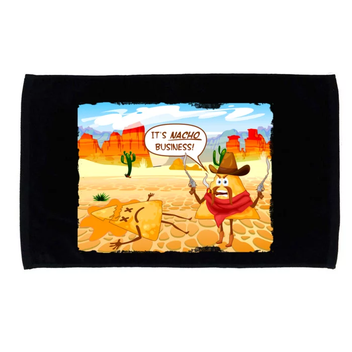 Funny It's Nacho Business Microfiber Hand Towel