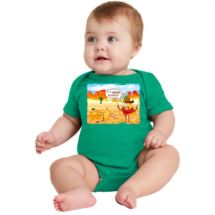 Funny It's Nacho Business Baby Bodysuit