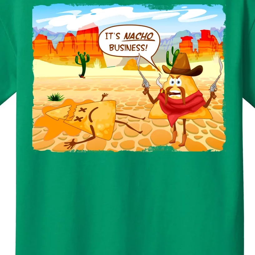 Funny It's Nacho Business Kids T-Shirt