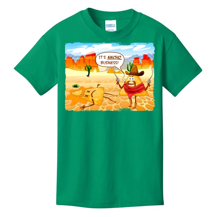 Funny It's Nacho Business Kids T-Shirt