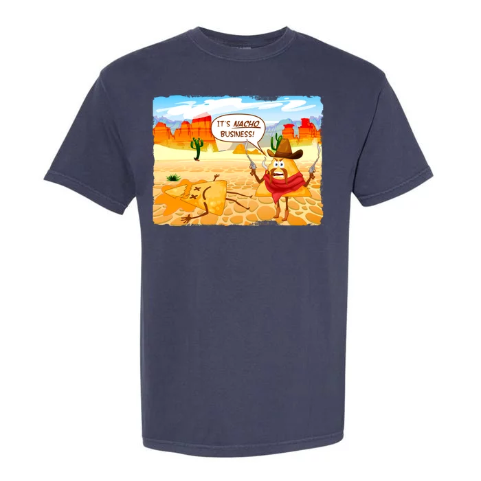 Funny It's Nacho Business Garment-Dyed Heavyweight T-Shirt