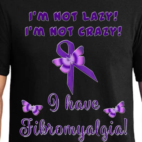 Fibromyalgia Im Not Lazy Tee Gift Support Fibro Awareness Gift Pajama Set