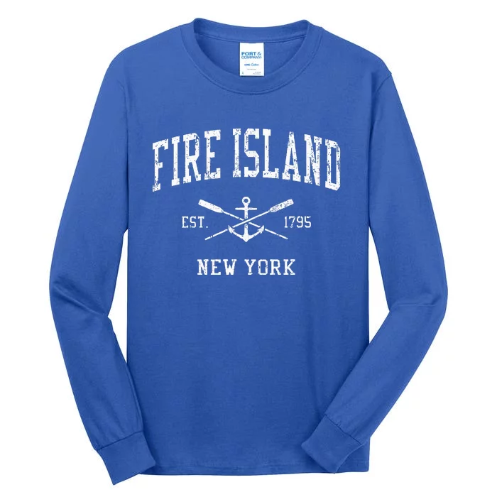 Fire Island Ny Vintage Tall Long Sleeve T-Shirt