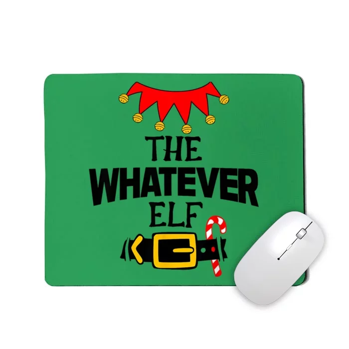 Funny Im Not An Elf Im Just Short Costumes Christmas Family Mousepad