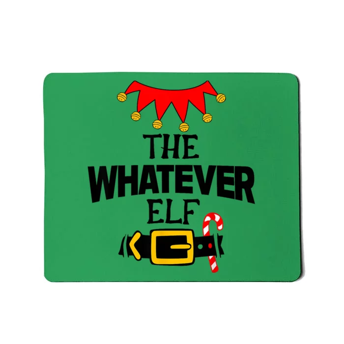 Funny Im Not An Elf Im Just Short Costumes Christmas Family Mousepad