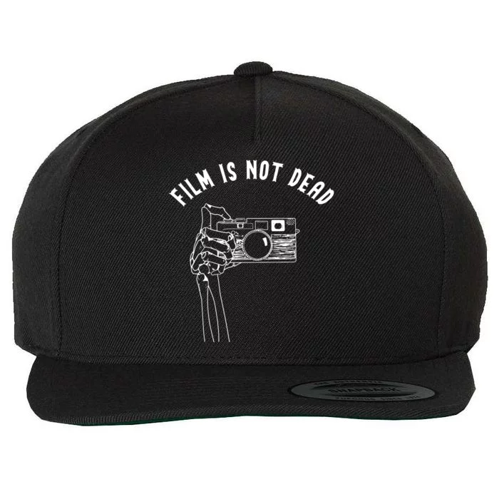 Film Is Not Dead Wool Snapback Cap