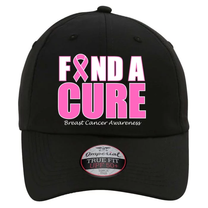 Find A Cure Breast Cancer Awareness Ribbon The Original Performance Cap