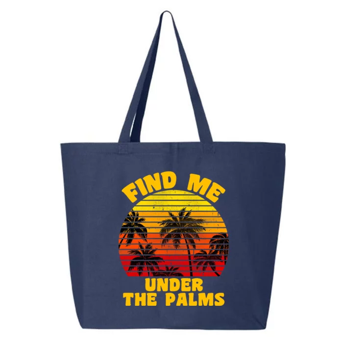 Find Me Under The Palms 25L Jumbo Tote