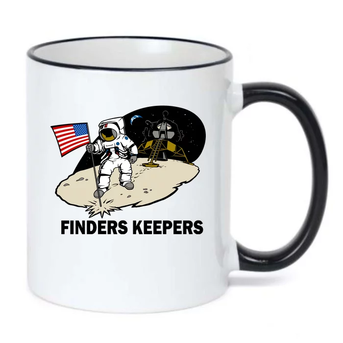 Finders Keepers Black Color Changing Mug