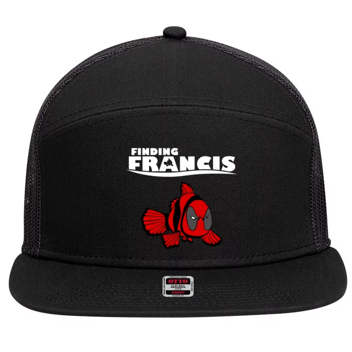 Finding Francis Movie Parody 7 Panel Mesh Trucker Snapback Hat