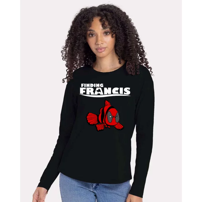 Finding Francis Movie Parody Womens Cotton Relaxed Long Sleeve T-Shirt