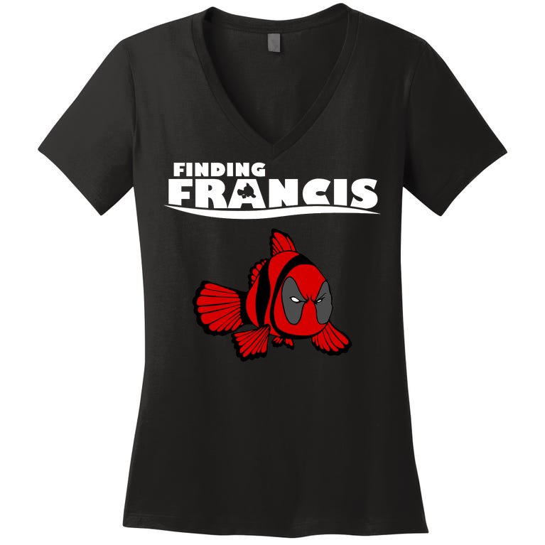 Finding Francis Movie Parody Women's V-Neck T-Shirt