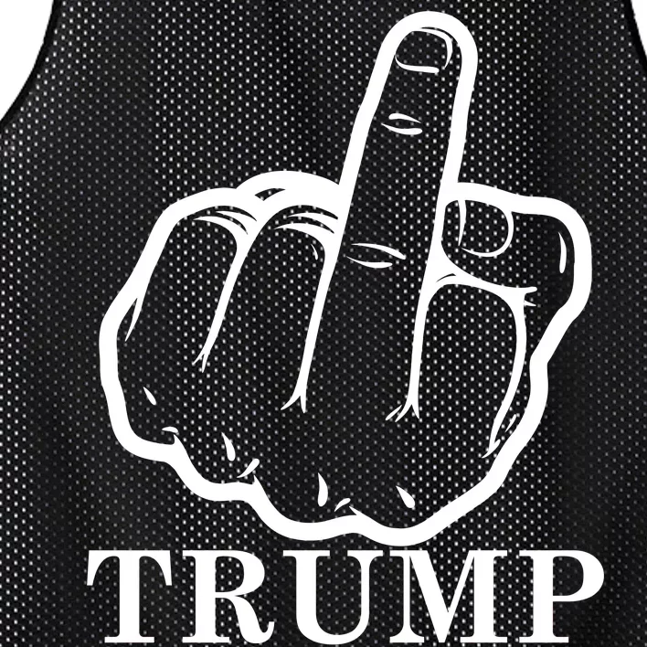 Finger Trump U Son of a B Mesh Reversible Basketball Jersey Tank