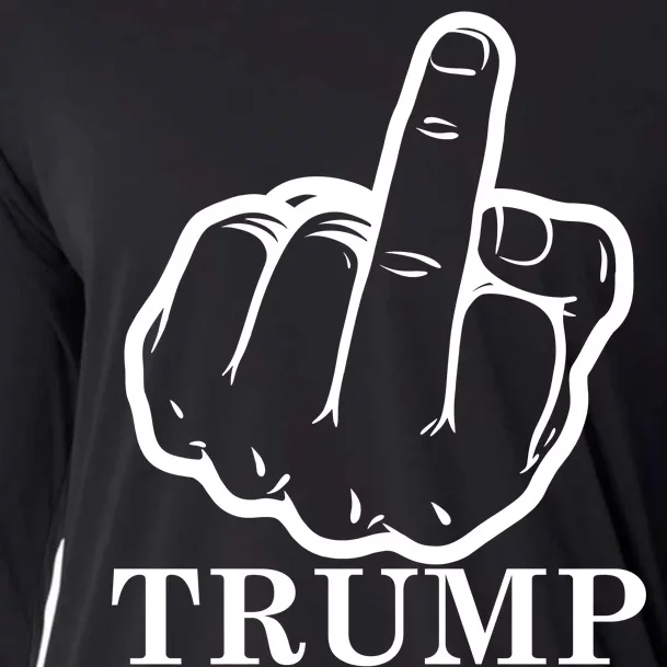 Finger Trump U Son of a B Cooling Performance Long Sleeve Crew