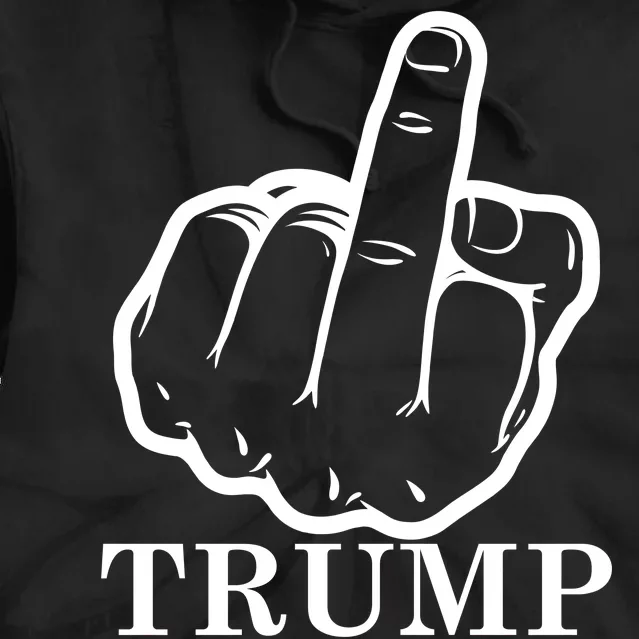 Finger Trump U Son of a B Tie Dye Hoodie