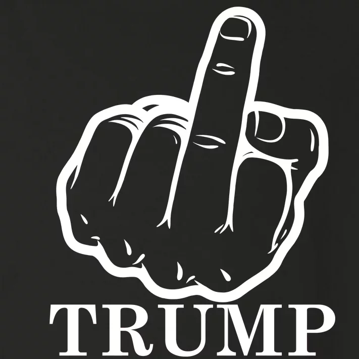 Finger Trump U Son of a B Toddler Long Sleeve Shirt