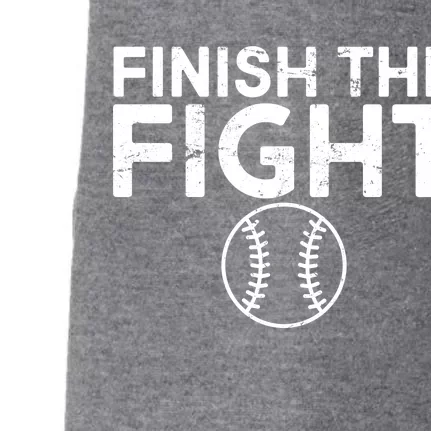 Finish The Fight Washington Baseball Doggie 3-End Fleece Hoodie