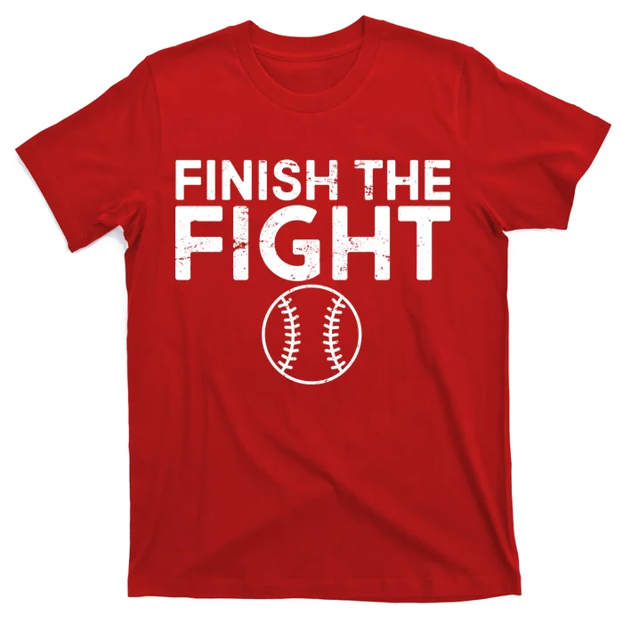 Finish The Fight Washington Baseball T-Shirt