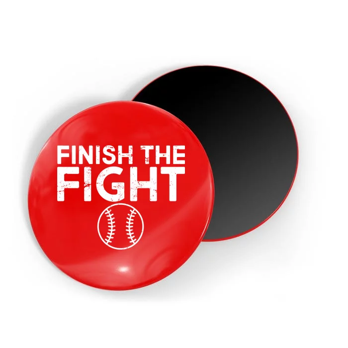 Finish The Fight Washington Baseball Magnet