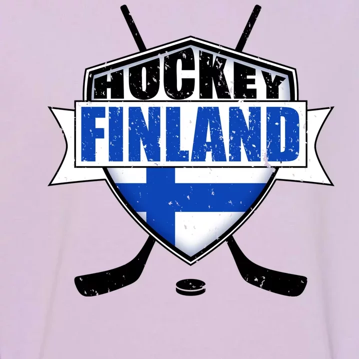 Finland Hockey Team Shield Garment-Dyed Sweatshirt