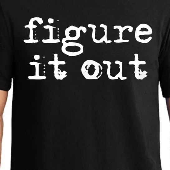 Figure It Out Pajama Set