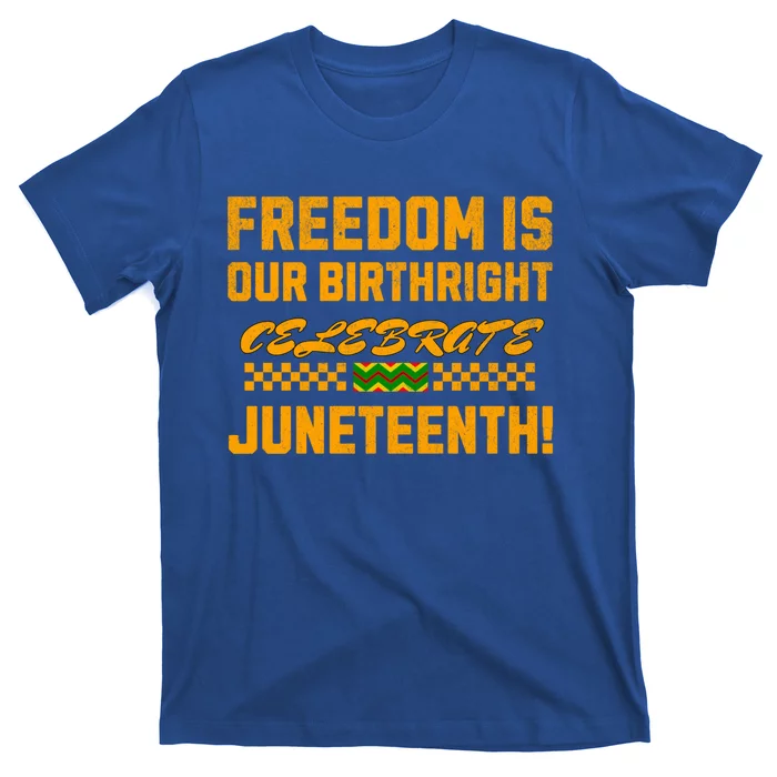 Freedom Is Our Birthright Celebrate Junenth! Gift T-Shirt