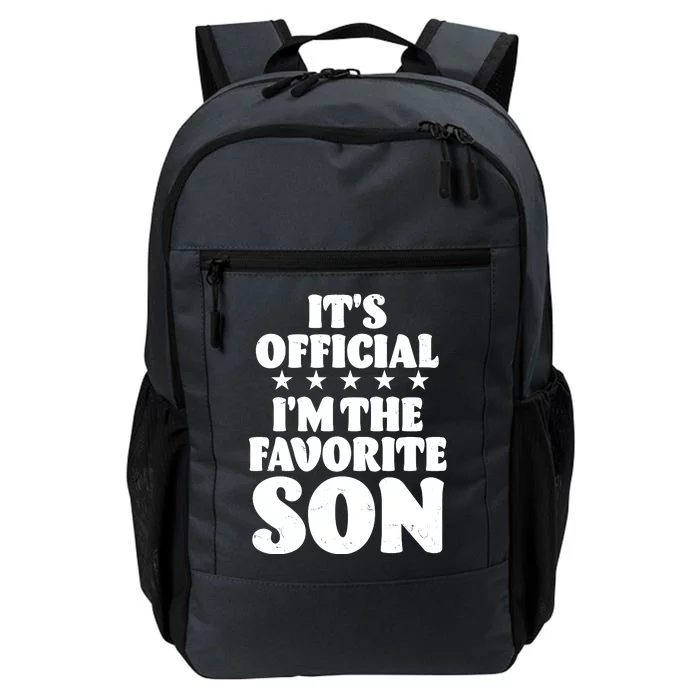 Funny Its Official Im The Favorite Son Daily Commute Backpack