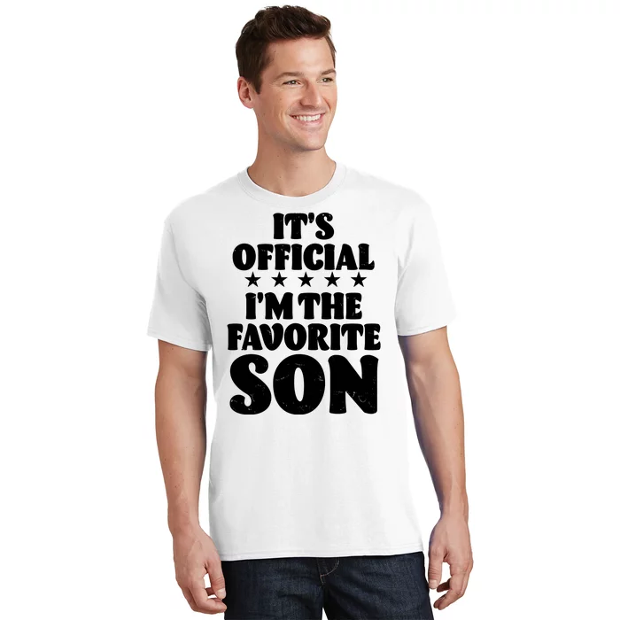 Funny Its Official Im The Favorite Son T-Shirt