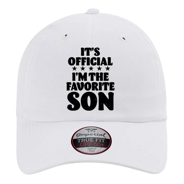 Funny Its Official Im The Favorite Son The Original Performance Cap